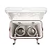 NY Brew Supply 50' Stainless Steel Coils Jockey Box Cooler with Double Faucet, 28 quart, Red