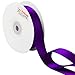 LaRibbons 1 Inch Wide Double Face Satin Ribbon - 25 Yard (465-Purple)