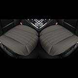 EDEALEDEALYN (2PCS) Leatherette Seat Covers Car