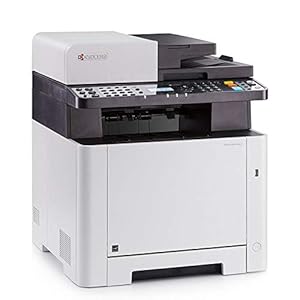 Kyocera ECOSYS M5521cdw, 22ppm Copy/Scan/Print/Fax Color Laser MFP. Standard 1200dpi, ADF, 5 Line LCD & Hard Key Control…