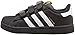 adidas Originals Kids' Superstar Foundation CF I Sneaker, Black/White/Black, 8 M US Toddler