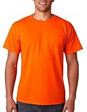 Jerzees Adult Heavyweight Blend Pocket T-Shirt