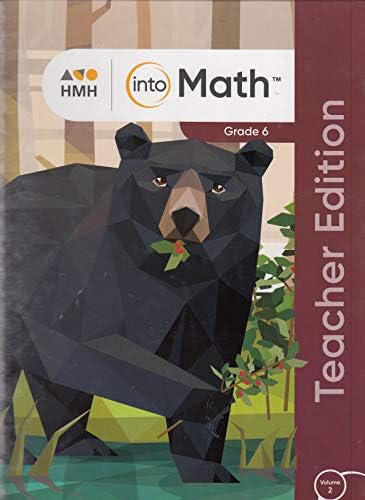 Teacher Edition Volume 1 Grade 6 2020 (Into Math Vrs1): Houghton