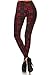 Leggings Depot High Waisted Checkered & Animal Print Leggings for Women-Full Length-CM008, Checkered Quilt, Plus Size