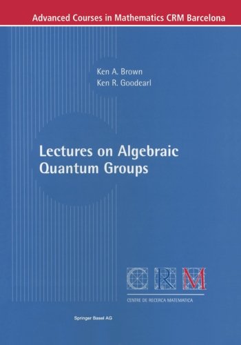 Lectures on Algebraic Quantum Groups (Advanced Courses in Mathematics - CRM Barcelona)