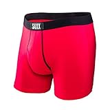 Saxx 24-Seven Boxer Brief, M, Red