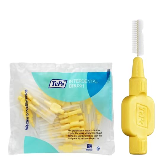 TePe Interdental Brushes X-Soft Light Yellow 0.7 mm Pack of 25