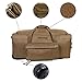 ARMYCAMOUSA Military Tactical Wheeled Deployment Trolley Duffel Bag Heavy-Duty Camping Hiking Running Trekking (08360A Coyote)
