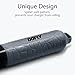 DOFLY Portable power bank External battery pocket charger key chain charger for iphone ipad Samsung and smart phone (Black)