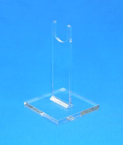 Easels by Amron Rifle, Long Gun Display Stand, for Displays and Shows, Clear Acrylic (6" high), SOLD AS SINGLE UNITS for Mixing Sizes. (usually pick 2) - Thumbnail 2