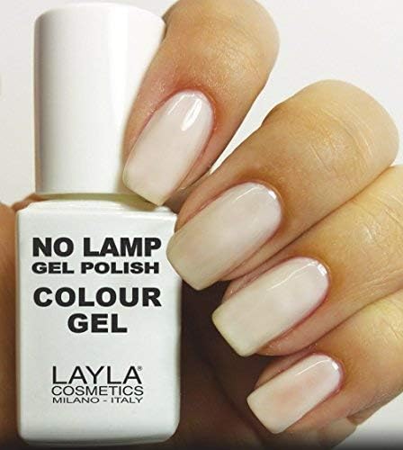Layla Cosmetics Milano No Lamp Gel Nail Polish Just Like milk-milky