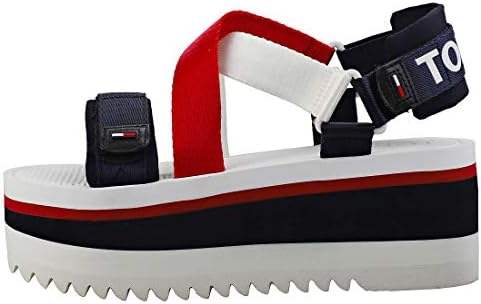 tommy jeans neoprene platform sandal