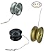 2 Dozen Metal Diecast Alloy YoYo Bulk Toy YoYo for Party Favors (Set of 24)