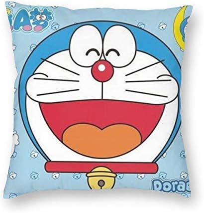 CHASITY FREDERICK Doraemon More Size Throw Pillow Covers Double Side Print Pillows Square Pillowcases Throw Cushion Covers