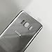 Battery Door Back Cover Glass Housing Case Battery Cover Adhesive Sticker for Samsung Galaxy S8 G950 with Two Logo (Silver)