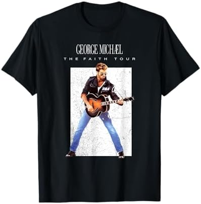 Amazon.com: George Michael - Faith T-Shirt : Clothing, Shoes & Jewelry