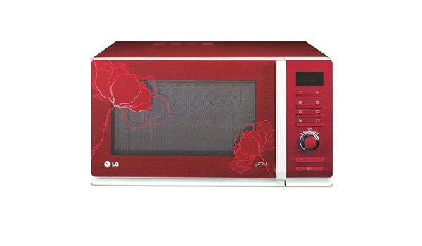 LG MH6889PC, 2250 W, Rojo, 508 x 400 x 290 mm, 14500 g, 358 x 364 x 226 mm,  Digital - Microondas: Amazon.es