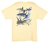 Guy Harvey Shark Collage T-Shirt