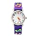 ELEOPTION Kid Analog Watch for Boys Girls 2-10 Years Old 3D Cartoon Quartz Watch Waterproof Silicone Wristwatches Toddler Watch Time Teacher, 2018 Christmas Gift Toys for Kids