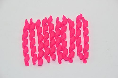 10 pieces of bicycle cable shift and brake cable housing wrap frame guard protector (pink)