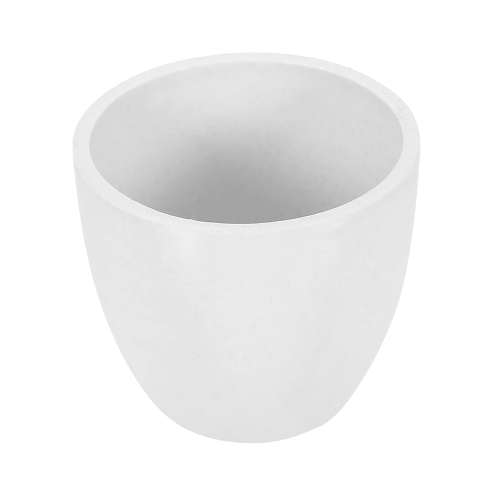 PATIKIL 50ml Porcelain Crucible with Lid, Evaporation Tall Form Bowl Cup Pot for Classroom Lab