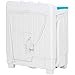 Best Choice Products Portable Mini Twin Tub Compact Washing Machine and Dryer Combo, 18-Pound Load Capacity, w/ 15-Minute Timer, Drain Hose, Spin Dry Cycle, White/Blue