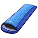SEMOO Sleeping Bag, Portable Lightweight Water Resistant Temp Rating 42.8F/6C, Comfort 3 Season Envelope Sleeping Bags with Compression Sack Bluethumb 1