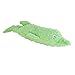 ZippyPaws Deluxe Water Bottle Crusherz - No Stuffing Plush Dog Toy (Dolphin)
