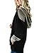 HOTAPEI Women's Hoodie Oversized Fit Long Sleeve Front Pockets Knit Colorblock Top Pullover Hooded Sweatshirt