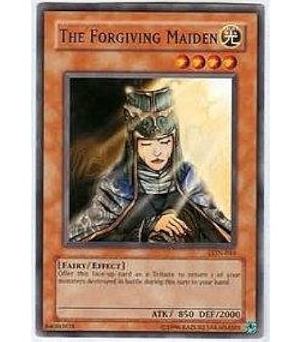 Amazon.com: Yu-Gi-Oh! - The Forgiving Maiden (LON-044) - Labyrinth