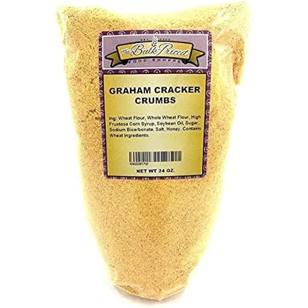 thumbnail image 2 of Chocolate Graham Cracker Crumbs - 2 Pound Bulk Bag, Resealable For Pie Crusts & Dessert Toppings 2 of 10