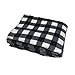 Missbee Electric Heating Blanket, 12V Lattice Fleece Car Supplies Winter Hot Car Constant Temperature Heating Blanket for Travel Camping Picnic Heater 145x100cm