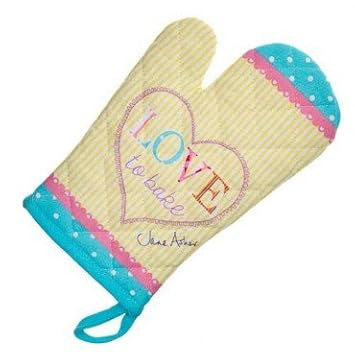 Jane Asher Love To Bake Oven Glove Mitt Amazon Co Uk Kitchen
