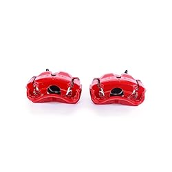 Power Stop Front S2702 Pair of High-Temp Red Powder