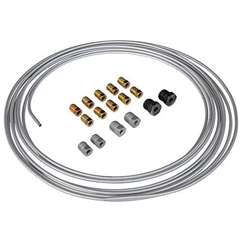 4LIFETIMELINES Brake Line Kit Professional Grade Galvanized Steel