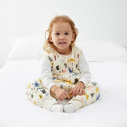 Duomiaomiao Baby Sleep Sack, Four Season Cotton Toddler Sleeping Sack