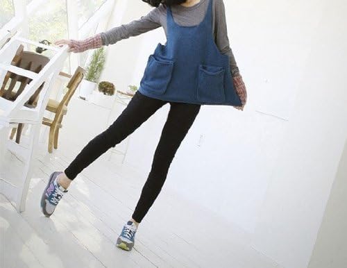 Fashion Leggings for Women 2014 Solid Color Middle Line Design Leg Slim Ladies Trousers Casual Daily (M, Black)