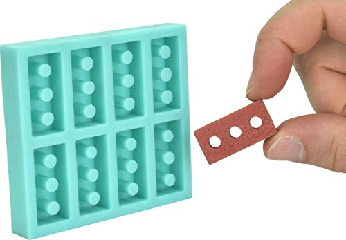 Acacia Grove Miniature Brick Mold (1:6 Scale), Silicone Rubber