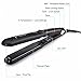 Professional Salon Steam Hair Straightener, ManKami Argan Steam Styler Ceramic Tourmaline Flat Iron Vapor Heater Hair Straightening Iron with Anion Care and Locking switch