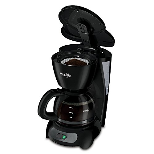 Mr. Coffee 5-Cup Coffee Maker, Black