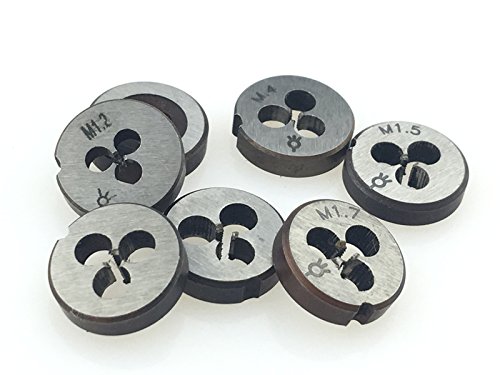 M1 to M1.8 Metric St ard 1Pcs Tap Die H Hreading Lathe Model Engineer Thread Maker for Small Workpiece M1.4