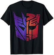 Transformers Decepticon Autobot Split Logo T-Shirt