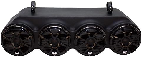 Sound bar setup for Polaris RZR 1000/1000-4-NO SOURCE UNIT-Wet sounds speakers