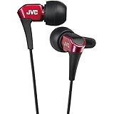 JVC canal type earphone Red HA-FXH10-R