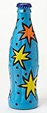 Enesco Coke by Romero Britto Coke Bottle Blue Cap Figurine, 6.5-Inch