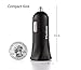 Fleeken iPhone USB Car Charger, 24W/4.8A Dual Port Car Fast Charger Adapter with 1-Pack 3 foot Lightning to USB Cord for iPhone X 8 Plus 8 7 Plus 7 6S Plus 6 S 5S 5C 5 SE
