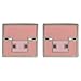 Minecraft Pig Stud Earrings