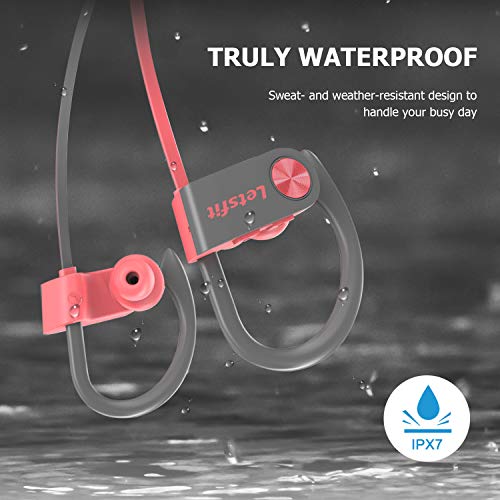 2 Bluetooth+Headphones+Letsfit+Waterproof+Cancelling