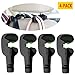 Purse Holder for Car,Madeggs Durable Car Purse Holder,Universal Car Purse Hook Car Accessories for Women(4 Pack,Black)