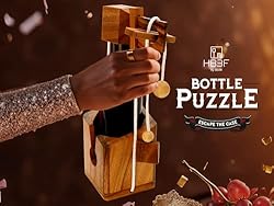 BSIRI Gifts Wine Bottle Puzzles Drinking Games for
